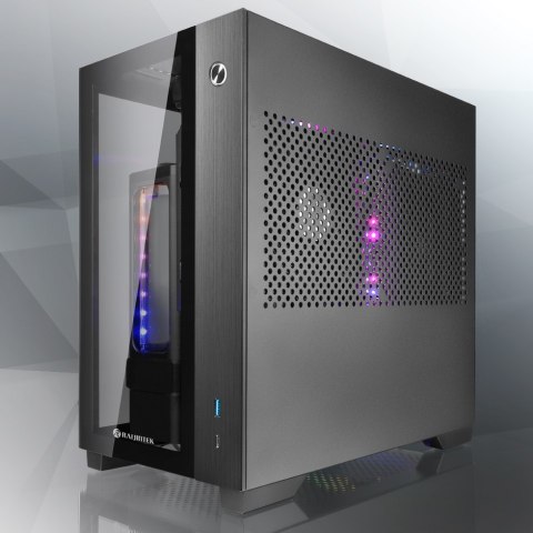 RAIJINTEK PAEAN Mini Mini Tower Czarny