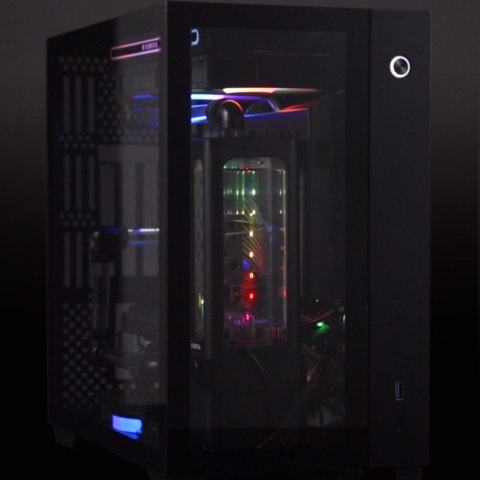 RAIJINTEK PAEAN Mini Mini Tower Czarny
