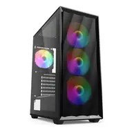 Sharkoon GehĂ¤use VK4 Rainbow ATX 1xGlas schwarz