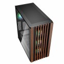 Sharkoon REBEL C70G RGB Full Tower Czarny, Drewno