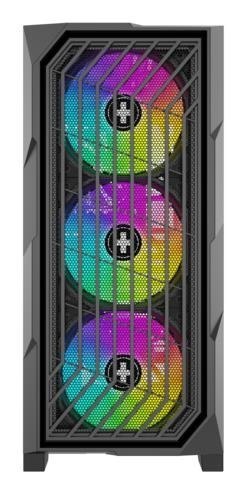 Xilence Performance A+ BREEZE II Midi Tower Czarny