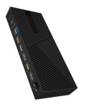 ICY BOX IB-DK2246AC Przewodowa USB 3.2 Gen 2 (3.1 Gen 2) Type-A Czarny