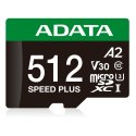 Karta pamięci MEMORY MICRO SDXC 512GB UHS-I ADATA UD512GUI3V30A2SP-RA1