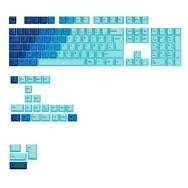 Glorious GPBT Gradient Keycaps, ISO Layout (DE), PBT, Dye-Sub - Ocean