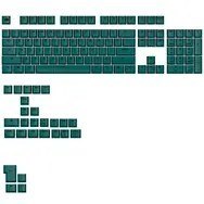 Glorious GPBT Podstawy, Układ ANSI (USA), PBT, Dye-Sub - Totem Green