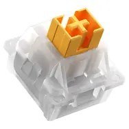 Glorious Panda HE Silent Switches, Efekt Halla, Tatile, MX-Stem, 45g - nasmarowany, 36 sztuk