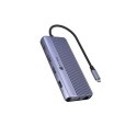 ICY BOX IB-DK4062-CPD Przewodowa USB 3.2 Gen 1 (3.1 Gen 1) Type-C Antracyt