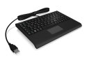 KeySonic ACK-3410 (US) klawiatura Biuro USB US English Czarny