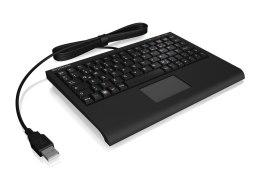 KeySonic ACK-3410 (US) klawiatura Biuro USB US English Czarny