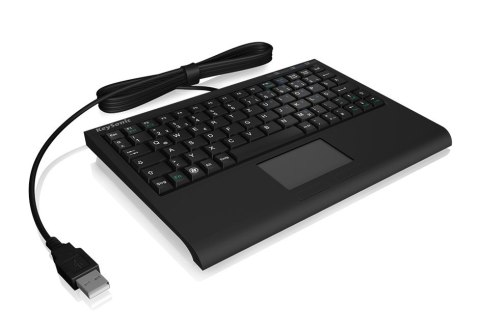 KeySonic ACK-3410 (US) klawiatura Biuro USB US English Czarny