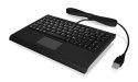 KeySonic ACK-3410 (US) klawiatura Biuro USB US English Czarny