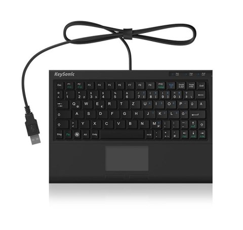 KeySonic ACK-3410 (US) klawiatura Biuro USB US English Czarny