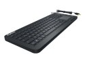 KeySonic KSK-6231 INEL (DE) klawiatura Przemysłowy USB QWERTZ Niemiecki Czarny