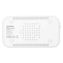 Manhattan 102766 ładowarka do urządzeń przenośnych Telefon komórkowy, Smartfon, Tablet Biały, Szary Prąd przemienny Szybkie łado