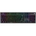 Sharkoon SKILLER SGK20 Brown klawiatura Gaming USB QWERTZ Niemiecki Czarny