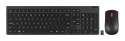 Lenovo Zestaw bezprzewodowej klawiatury i myszy Essential Gen2 czarny 4X31N50746