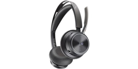 Słuchawki Poly Voyager Focus 2-M USB-C-C Headset USB-C/A Adapter Charging Stand No localization Retail Packaging