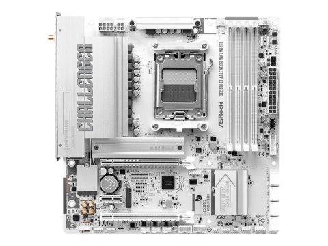 ASRock B850M Challenger WiFi White AM5 mATX HDMI/DP DD