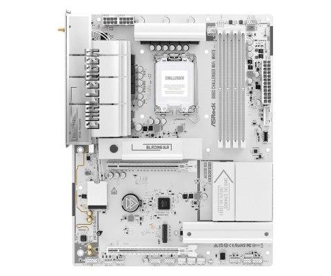 ASRock B860 Challenger WiFi White, 1851 ATX HDMI/USB-C DDR5