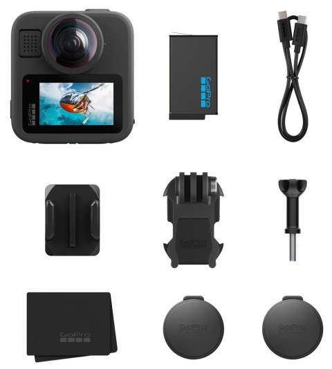 GoPro MAX2 aparat do fotografii sportowej 29,5 MP 8K Ultra HD 25,4 / 2,3 mm (1 / 2.3") Wi-Fi 195 g