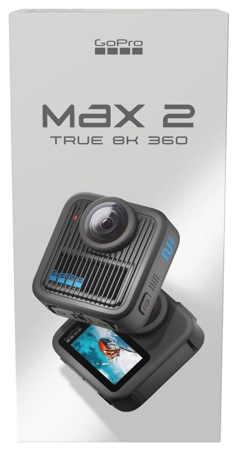 GoPro MAX2 aparat do fotografii sportowej 29,5 MP 8K Ultra HD 25,4 / 2,3 mm (1 / 2.3") Wi-Fi 195 g