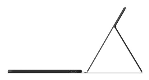 Satechi OntheGo QWERTY Angielski Bluetooth Czarny