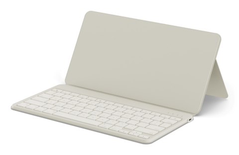 Satechi OntheGo QWERTY Angielski Bluetooth Piaskowy