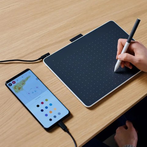 Tablet graficzny Wacom One pen tablet medium - Pióro dotykowe