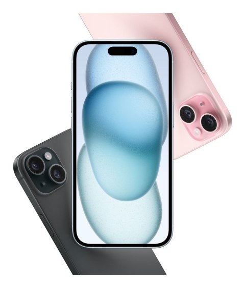 Apple iPhone 15 15,5 cm (6.1") Dual SIM iOS 17 5G USB Type-C 128 GB Niebieski