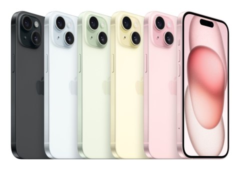 Jabłko | iPhone'a 15 | | 6.1 " | Technologia Super Retina XDR | 2556 x 1179 pikseli | A16 Bioniczny | Wewnętrzna pamięć RAM 6 GB