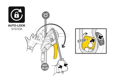 Przyrząd zjazdowy PETZL I'D S (D020AA00) - 10-11,5mm