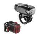 Zestaw lampek Lezyne Led Ktv Drive Usb 200 - black