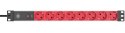Listwa zasilająca Brennenstuhl Alu-Line 19" Steckdosenleiste 8-fach - 10A Sicherungsautomat und Kaltgerätestecker [19" Steckerle