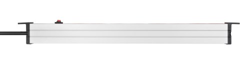 Listwa zasilająca Brennenstuhl Alu-Line 19" Steckdosenleiste 8-fach - 10A Sicherungsautomat und Kaltgerätestecker [19" Steckerle