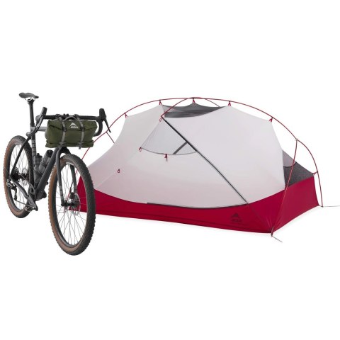 MSR Hubba Hubba Bikepack 2 os. Zielony, Czerwony, Biały Namiot trójkątny