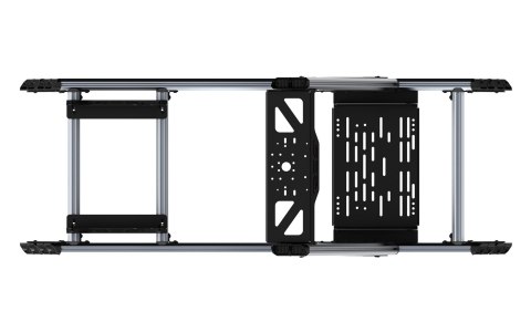 RES-TECH Smart Cockpit, mit universellen Halterungen - grau