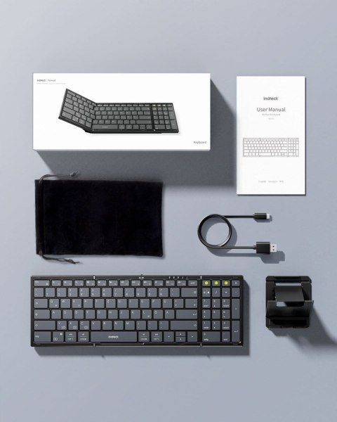 Inateck Keyboard faltbar N0135 black