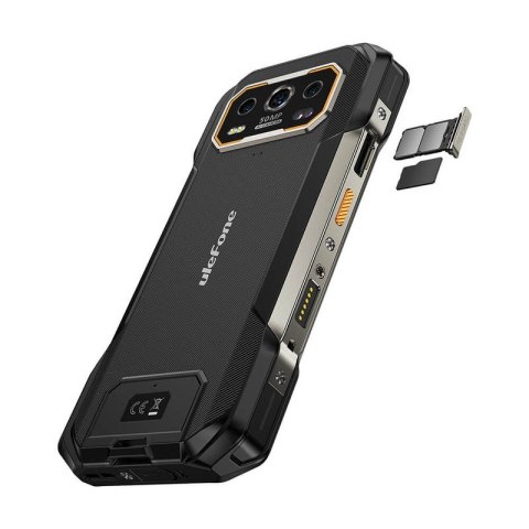 Ulefone Armor 27 Pro 17,2 cm (6.78") Hybrid Dual SIM Android 14 5G USB Type-C 12 GB 256 GB 10600 mAh Czarny