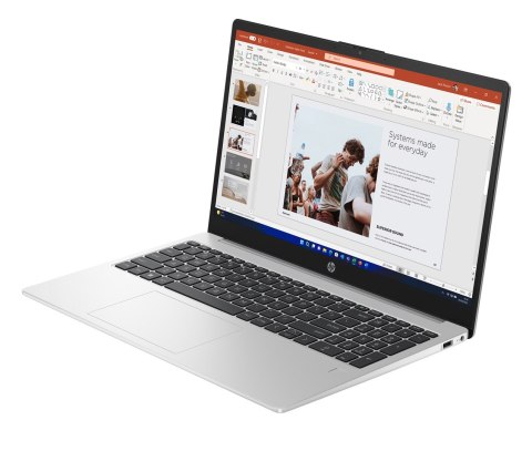 HP 250 G10 i5-1334U 15,6"FHD IPS AG 250nits 16GB DDR4 SSD512 Iris Xe Graphics Cam1080p 41Wh W11Pro 3Y OnSite Silver