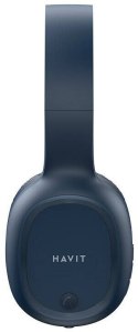 Słuchawki bezprzewodowe nauszne Havit H2590BT Pro (niebieski) (OUTLET)