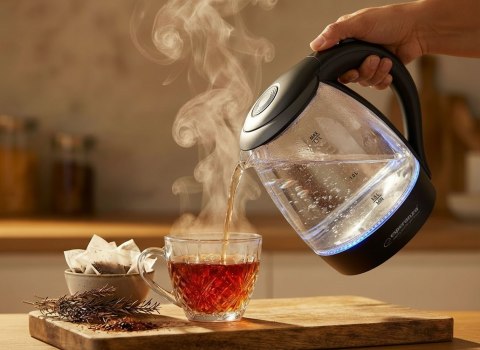 Czajnik elektryczny Esperanza Salto Angel EKK011K (2200W 1.7l; kolor czarny)