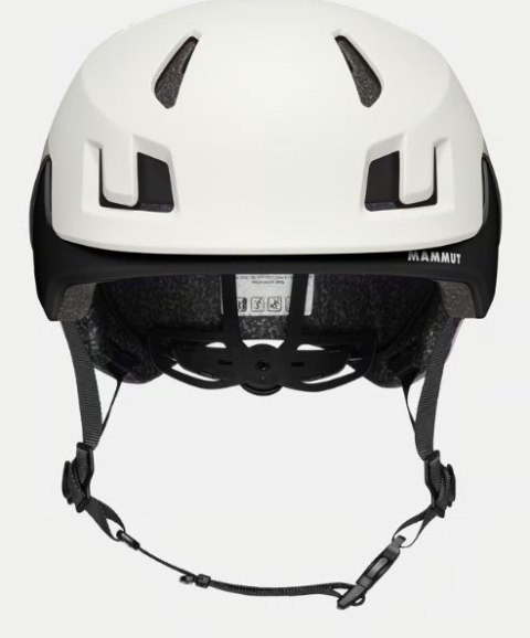 Kask wspinaczkowy Mammut Haute Route Helmet - white/black rozmiar: 55_59_cm