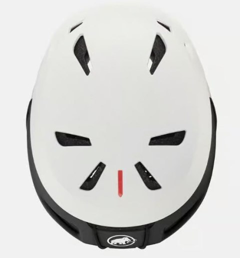 Kask wspinaczkowy Mammut Haute Route Helmet - white/black rozmiar: 55_59_cm