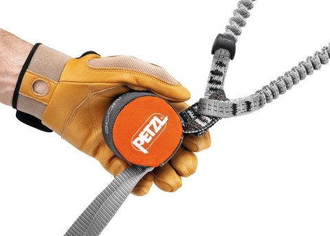 Lonża via ferrata Petzl Scorpio Vertigo - grey