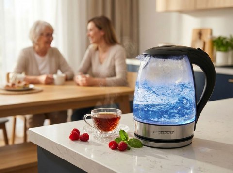Czajnik elektryczny Esperanza Tugela EKK012 (2200W 1.7l; kolor czarny)