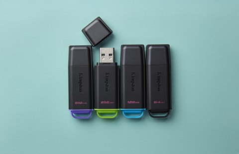 KINGSTON 512GB Portable USB 3.2 Gen 1 DataTraveler Exodia Black/Purple