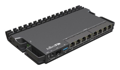 Router Mikrotik RB5009UG+S+IN Total Ethernet  Ports:9; Architecture:ARM 64bit; CPU core:4
