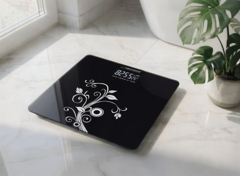 Waga łazienkowa Esperanza Yoga EBS003 (kolor czarny)