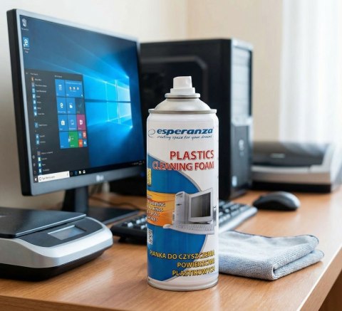 Pianka do czyszczenia plastików Esperanza ES104 (400 ml)