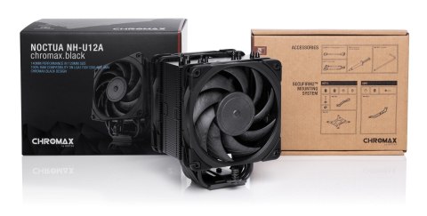 Chłodzenie CPU NOCTUA NH-U12A Chromax Black